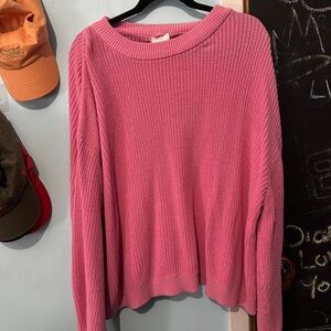 Pink Knit Sweater